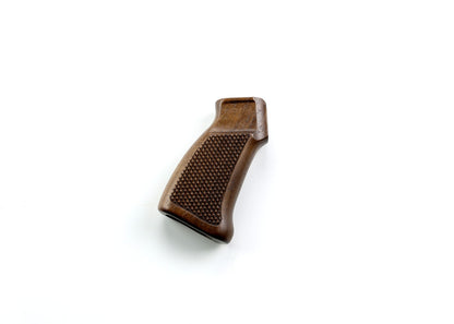 Wood AR-15 Grip JMK Customs pistol grip walnut