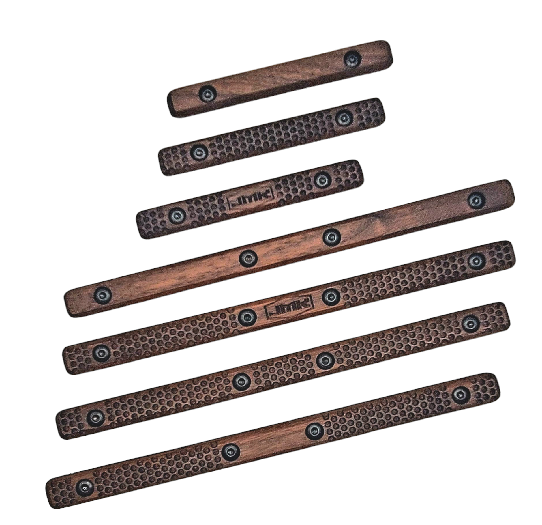 MLOK rail covers | cnc-machined-wamnut-m-lok-panels | My Store