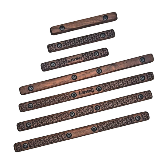 MLOK rail covers | cnc-machined-wamnut-m-lok-panels | My Store