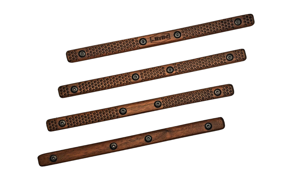 MLOK rail covers | cnc-machined-wamnut-m-lok-panels | My Store
