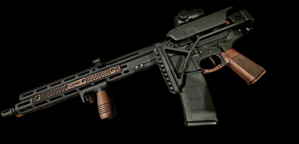 MLOK rail covers | cnc-machined-wamnut-m-lok-panels | My Store