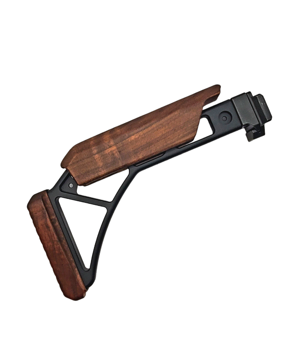 Triangle Cheek Riser Wood cheek risers JMK Customs Walnut A3 Tactical
